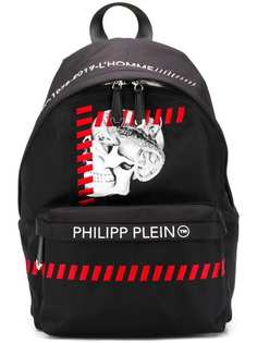 Philipp Plein рюкзак с вышивкой и принтом черепа