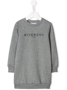 Givenchy Kids платье-толстовка с логотипом