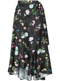 Paper London юбка миди Fresa с цветочным принтом