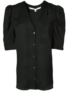 Veronica Beard рубашка с V-образным вырезом