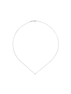 Redline 18 kt white gold and diamond pendant necklace