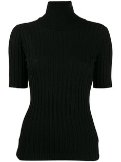 Bottega Veneta свитер с высоким воротником и короткими рукавами