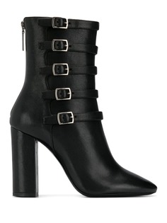 Saint Laurent ботильоны с пряжками