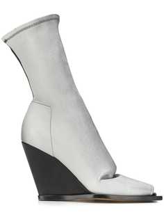 Rick Owens ботильоны-носки с открытым носом