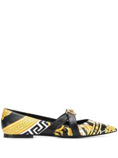 Versace туфли с принтом Savage Barocco