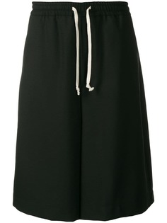 Société Anonyme pinstriped track shorts