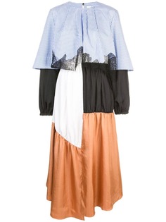 Tibi платье Camille асимметричного кроя