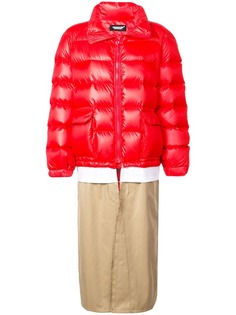 Undercover многослойный пуховик