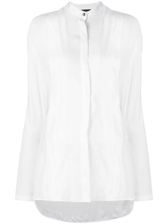Philipp Plein плиссированная блузка с длинными рукавами