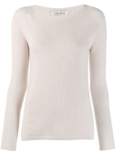 S Max Mara джемпер с круглым вырезом