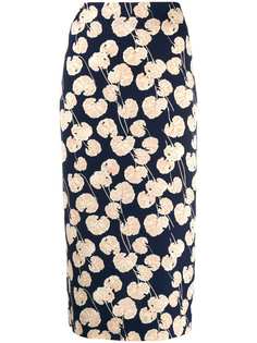 Dvf Diane Von Furstenberg юбка с цветочным принтом