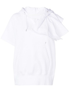 Sacai худи с короткими рукавами