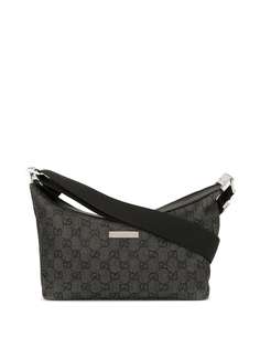 Gucci Pre-Owned парусиновая сумка на плечо с логотипом GG