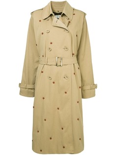 Tu es mon TRÉSOR тренч Dead с декором