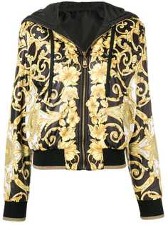 Versace куртка с барочным принтом