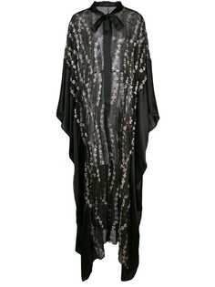 Haider Ackermann прозрачное платье-туника