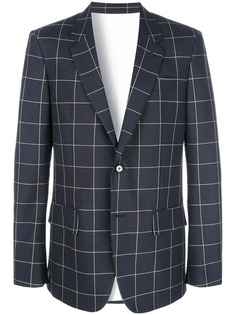 Calvin Klein 205W39nyc строгий блейзер в клетку