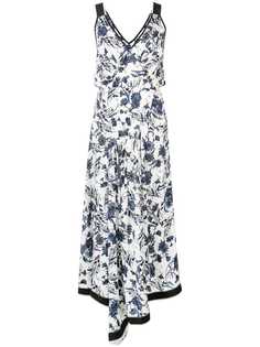 Derek Lam платье с цветочным принтом