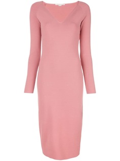 Stella McCartney платье миди с V-образным вырезом