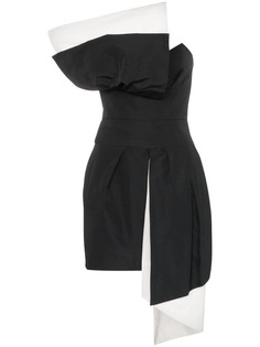 Alexandre Vauthier платье мини с драпировкой