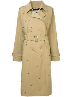 Tu es mon TRÉSOR тренч Dead с декором