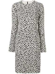 Givenchy платье с леопардовым принтом