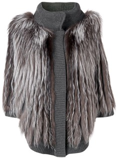 Liska куртка оверсайз со вставками