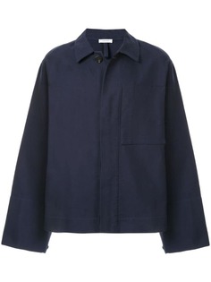 Jil Sander куртка-рубашка с нагрудным карманом