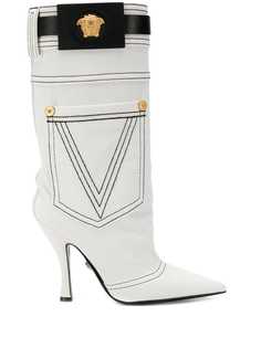 Versace сапоги с карманами
