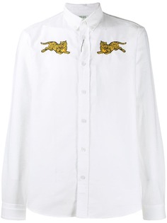 Kenzo рубашка с вышивкой Tiger