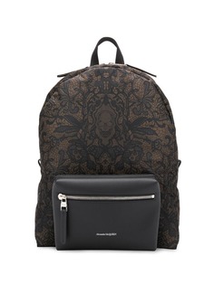 Alexander McQueen рюкзак с цветочным принтом