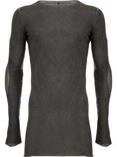 Masnada толстовка со вставками в рубчик