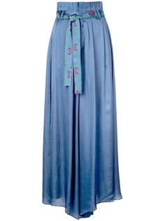 Carolina K длинная юбка с поясом