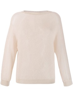 Max Mara джемпер в рубчик