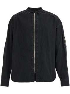 Juun.J джинсовая рубашка на молнии