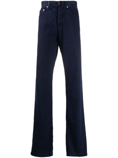 Kiton брюки прямого кроя