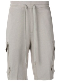 Neil Barrett шорты карго с кулиской