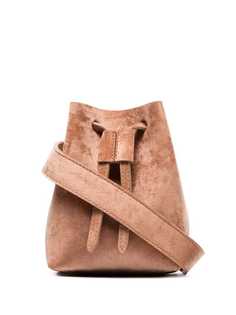 Nanushka Minee velvet belt bag
