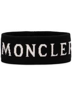 Moncler logo printed headband