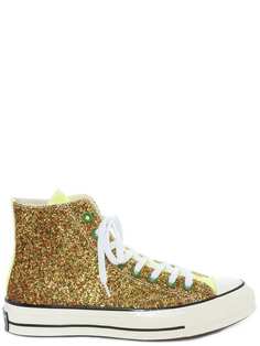 Converse X JW Anderson высокие кеды с блестками