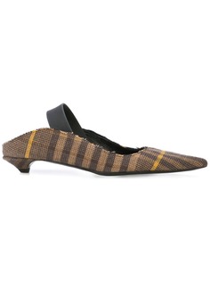 Proenza Schouler плетеные туфли с ремешком на пятке