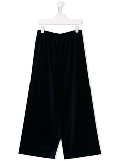 Il Gufo бархатные брюки капри