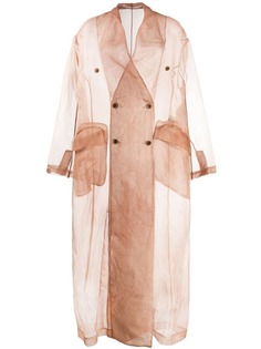 Uma Wang легкий тренч Caspian