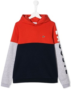 Lacoste Kids худи с контрастными вставками