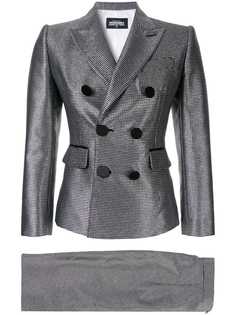 Dsquared2 блейзер с эффектом металлик