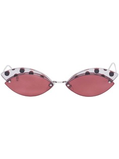 Fendi Eyewear солнцезащитные очки DeFender