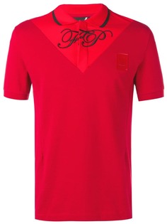 Raf Simons X Fred Perry рубашка-поло с вышитым логотипом