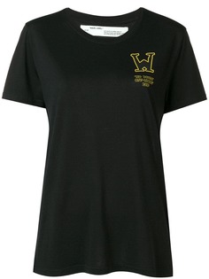 Off-White футболка с логотипом