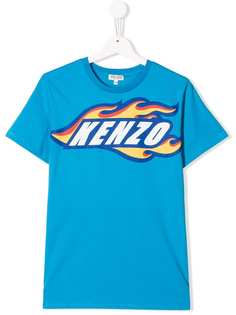 Kenzo Kids футболка с логотипом