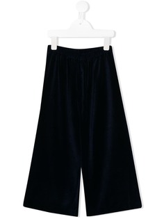 Il Gufo бархатные брюки капри